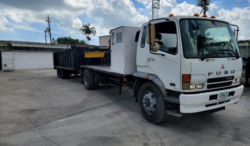 2005 Mitsubishi Fuso with, 2005 Hooper Equipment Trailer, 10 Ton, Gooseneck, and 2006 PJ Dump  Hurricane Clean Up Trailer, 10 Ton, Gooseneck full