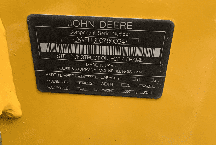 2020 John Deere 644L full