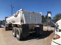 2001 Reliance End Dump Trailer full