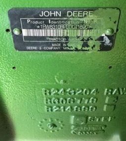 2013 JOHN DEERE 8310R full